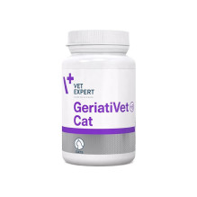 VET EXPERT GeriatiVet Cat - palaikomasis preparatas vyresnio amžiaus katėms - 60 kaps.