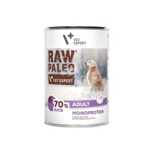 RAW PALEO Adult Monoprotein Duck - wet dog food - 400 g