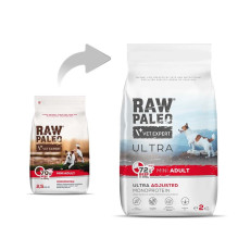 RAW PALEO Ultra Mini Adult Beef - dry dog food - 2 kg