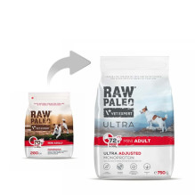 RAW PALEO Ultra Mini Adult Beef - dry dog food - 750 g