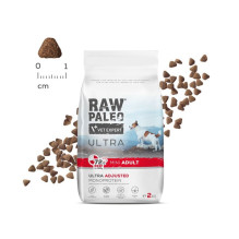 RAW PALEO Ultra Mini Adult Beef - sausas šunų maistas - 750 g