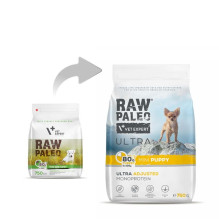 RAW PALEO Ultra Mini Puppy Turkey - dry food for puppies - 750 g