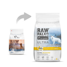 RAW PALEO Ultra Medium&amp;Large Adult Turkey - dry dog food - 2 kg