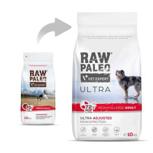 RAW PALEO Ultra Medium&amp;Large Adult Beef - dry dog food - 10 kg