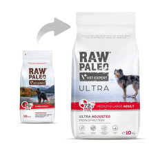 RAW PALEO Ultra Medium&amp;Large Adult Beef - dry dog food - 10 kg