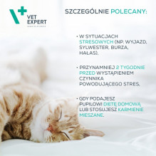 VET EXPERT Calm&amp;Relax - preparatas nuo streso simptomų šunims ir katėms - 30 kaps.