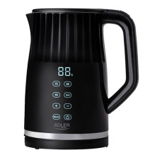 Adler AD 1350 1.7L temperature-controlled LED electric kettle Black