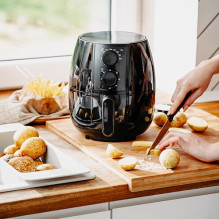 Airfryer Adler AD 6312 2,5 litro neriebi gruzdintuvė Juoda