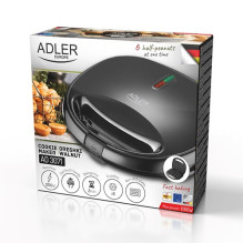 Adler AD 3071 Peanut Toaster (12 vnt.) Juoda