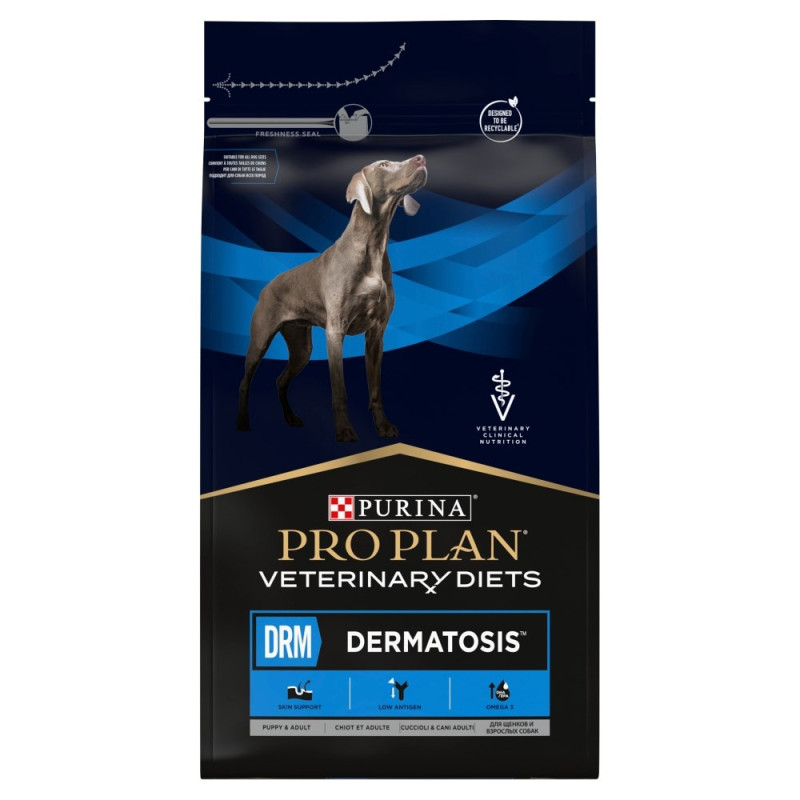 PURINA Veterinary Diets Canine DRM Dermatosis - dry dog food - 3kg