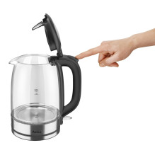 Amica KD 2050G Inox electric kettle 1.7 l 2200 W Transparent