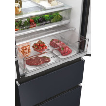 Haier Side by side Refrigerator HFW7720ENMB (477L black)