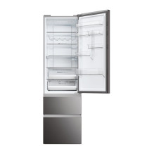 Haier Refrigerator HTW5620CNMP (414L darl inox)