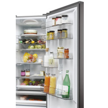 Haier Refrigerator HTW5620CNMP (414L darl inox)