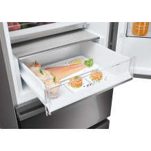 Haier Refrigerator HTW5620CNMP (414L darl inox)