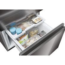 Haier Refrigerator HTW5620CNMP (414L darl inox)