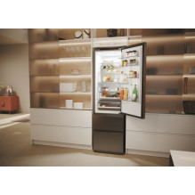 Haier Refrigerator HTW5620CNMP (414L darl inox)