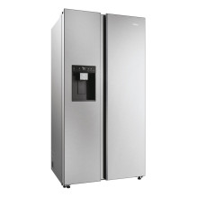 Haier Side by side Refrigerator HSW59F18EIMM (601L inox)