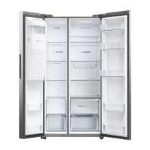 Haier Side by side Refrigerator HSW59F18EIMM (601L inox)