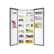 Haier Side by side Refrigerator HSR3918ENPG (528L silver)