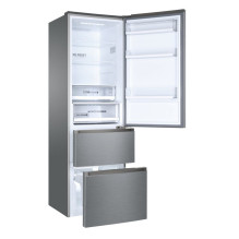 Haier Refrigerator HTR5619ENMG (348L silver)