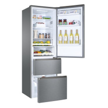 Haier Refrigerator HTR5619ENMG (348L silver)