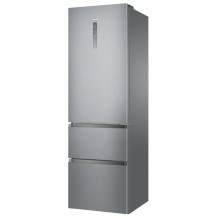 Haier Refrigerator HTR5619ENMG (348L silver)