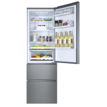 Haier Refrigerator HTR5619ENMG (348L silver)