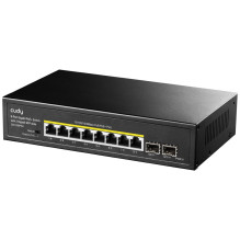 Cudy GS1008PS2 network switch Unmanaged Gigabit Ethernet (10 / 100 / 1000) Power over Ethernet (PoE) Black