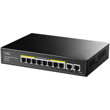 Cudy GS1010PE network switch Gigabit Ethernet (10 / 100 / 1000) Power over Ethernet (PoE) Black