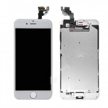 APPLE iPhone 6S PLUS ekranas su lietimui jautriu ekranu balta spalva