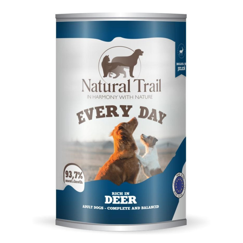 NATURAL TRAIL Every Day Rich in deer - wet dog food - 400g