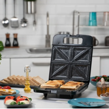 ZELMER ZSM7400 INOX / Black Toaster