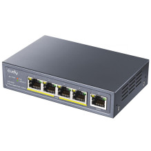 Cudy GS1005P network switch Gigabit Ethernet (10 / 100 / 1000) Power over Ethernet (PoE) Grey