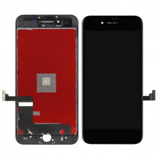 APPLE iPhone 8 PLUS ekranas su lietimui jautriu ekranu juoda spalva