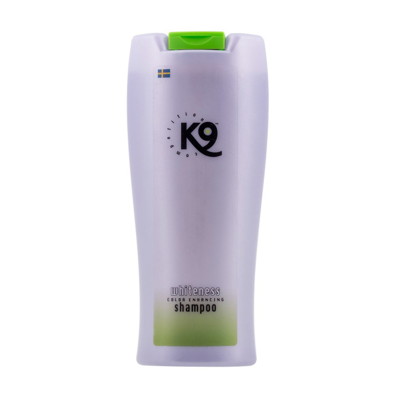 K9 Aloe Whiteness Shampoo - shampoo for dogs and cats with white fur - 300 ml