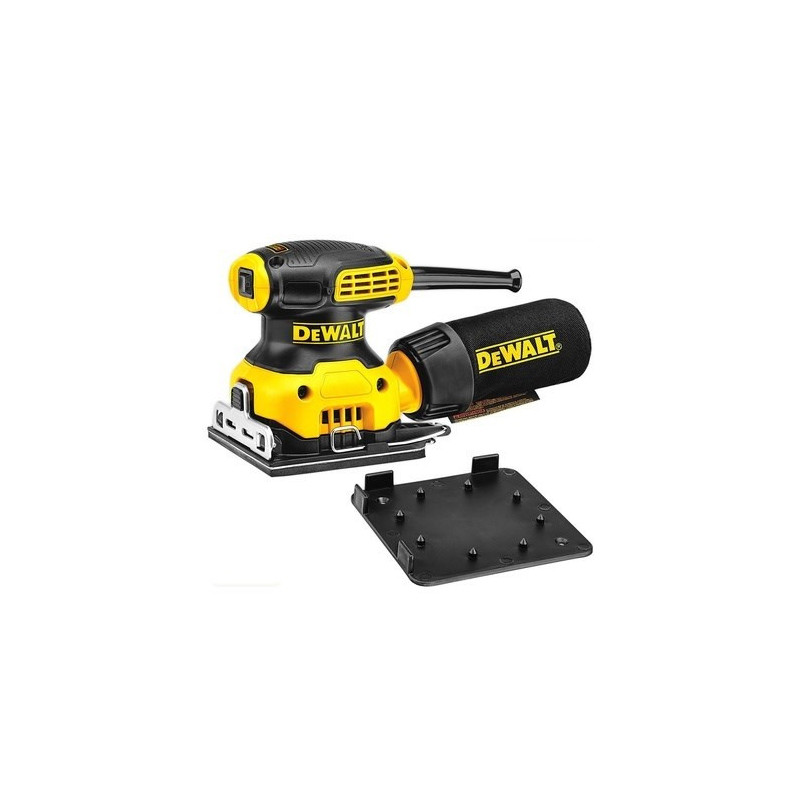 DeWALT DWE6411 portable sander Orbital sander 14000 OPM Black, Yellow