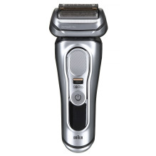 Braun Series 9 Pro 9477CC vyriškas skustuvas Folijinis skustuvas Trimmer juoda, sidabrinė