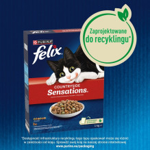 PURINA Felix Countryside Sensations - sausas kačių maistas - 1kg