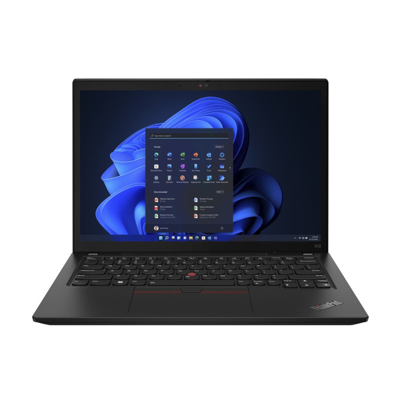 Lenovo ThinkPad X13 G3 Intel® Core™ i5 i5-1245U nešiojamasis kompiuteris 33,8 cm (13,3 colio) WUXGA 16 GB LPDDR5-SDRAM 5