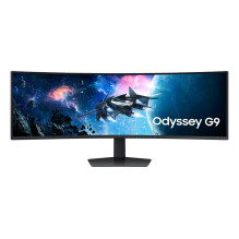 Samsung G95C kompiuterio monitorius 124,5 cm (49 colių) 5120 x 1440 pikselių Dvigubas QHD LED juodas