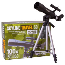 Levenhuk Skyline Travel 50 Refractor Black