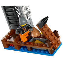 LEGO CITY 60417 Police Speedboat and Crooks' Hideout