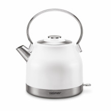 Zelmer ZCK7940 electric kettle 1.5 L 2200 W Stainless steel, White