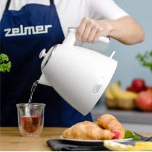 Zelmer ZCK7650 elektrinis virdulys 1,7 l 2200 W Baltas