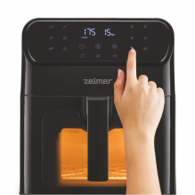 Zelmer ZAF6500 Air Fryer 6,5 l 1500 W Juoda