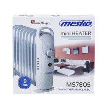 Mesko Home MS7805 Indoor White 1000 W alyvos elektrinis patalpų šildytuvas