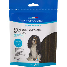 FRANCODEX Dental Strips S - dog treat - 15