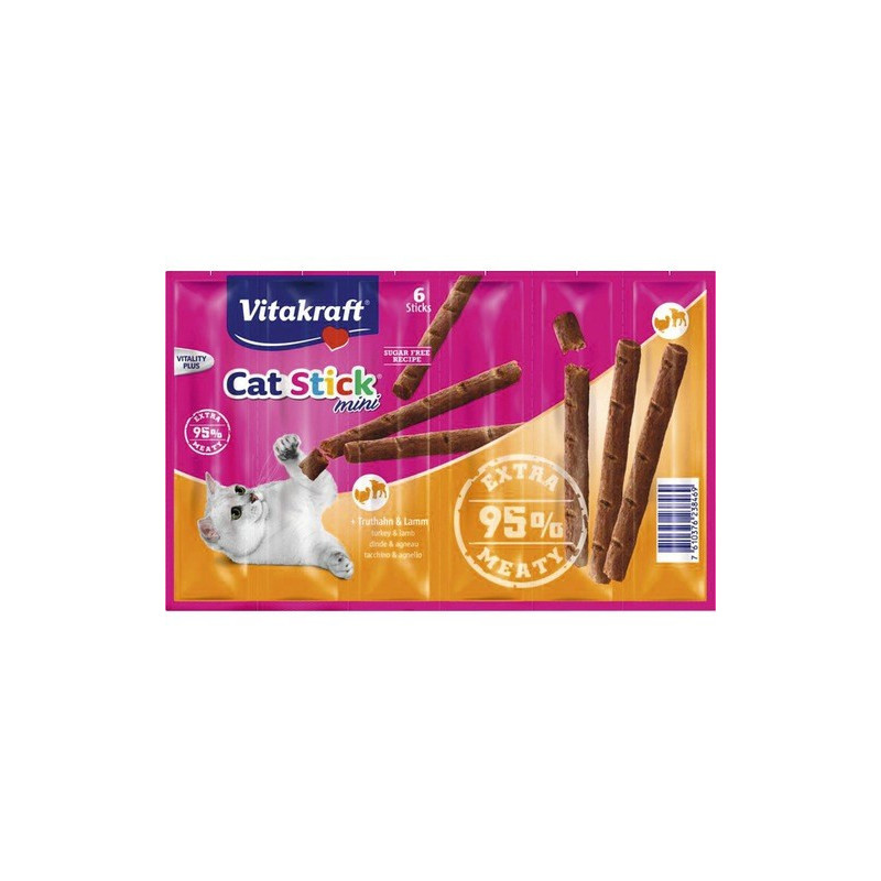 Vitakraft Cat Stick cats dry food Lamb, Turkey 36 g