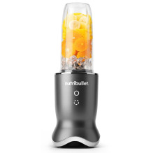 NutriBullet NB1206DGCC trintuvas 900 L Stalinis trintuvas 1200 W juodas, skaidrus